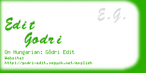 edit godri business card