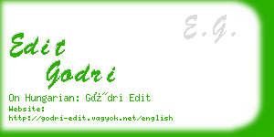 edit godri business card